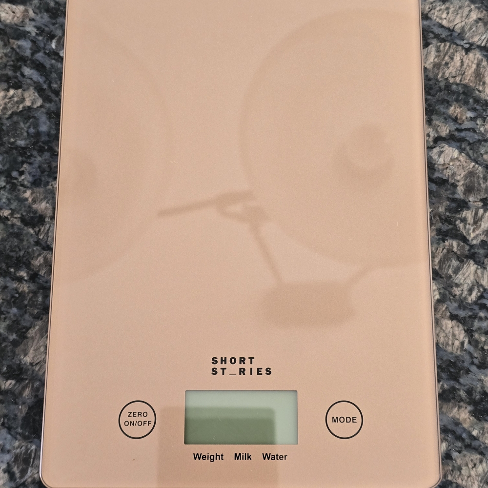 Digital Kitchen Scale - Cream